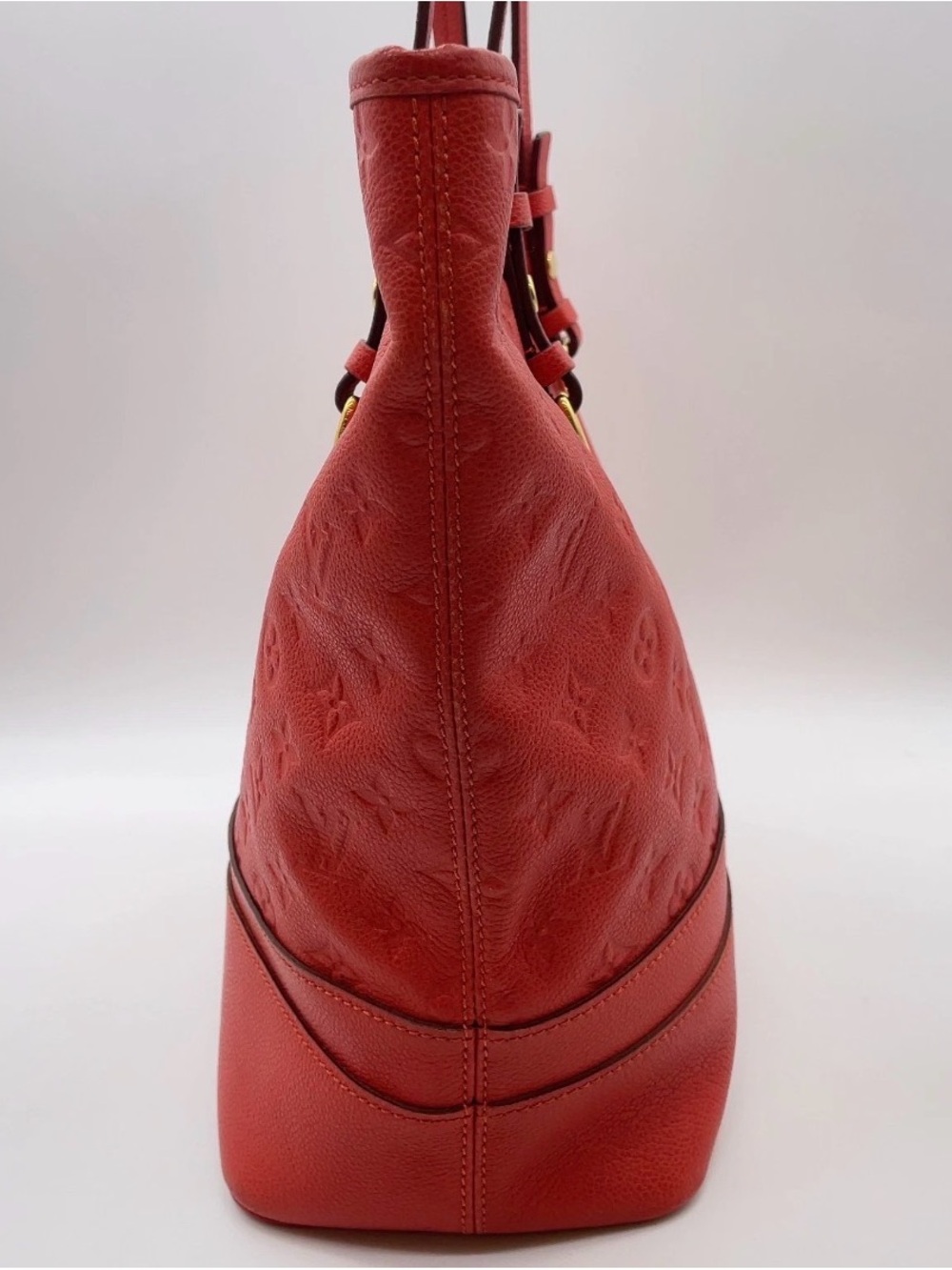 Louis Vuitton Citadine PM Red Monogram Empreinte Leather Tote - Picture 5 of 14